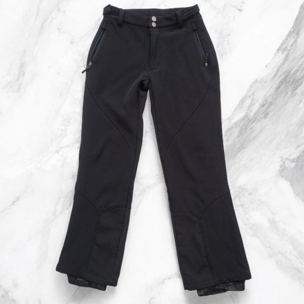 CB Sports Black 2 Button Fly Ski Winter Snow Pants size Small